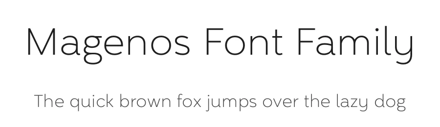 Magenos Font Family by Graphite — Sans Serif Font