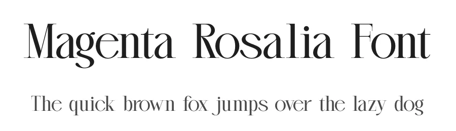 Magenta Rosalia Font by timelesstype.co — Display Font