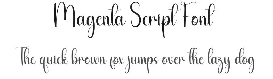 Magenta Script Font by andikastudio — Script Handwritten Font