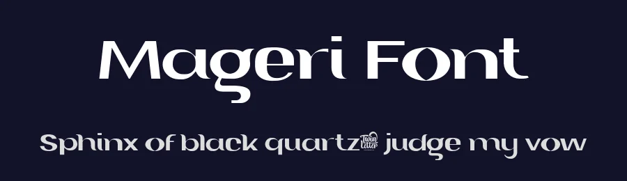 Mageri Font by twinletter — Sans Serif Font — thumbnail 2