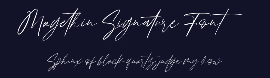 Magethin Signature Font by metafontsy — Script Handwritten Font — thumbnail 2