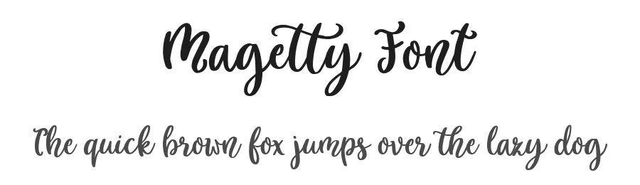 Magetty Font by metafontsy — Script Handwritten Font