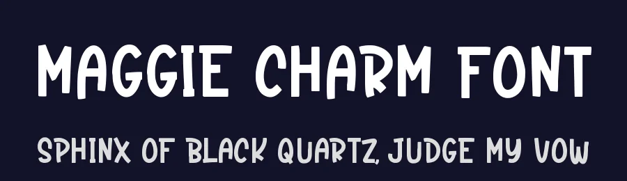 Maggie Charm Font by qwrtype — Decorative Font — thumbnail 2