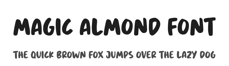 Magic Almond Font by Timur type — Display Font