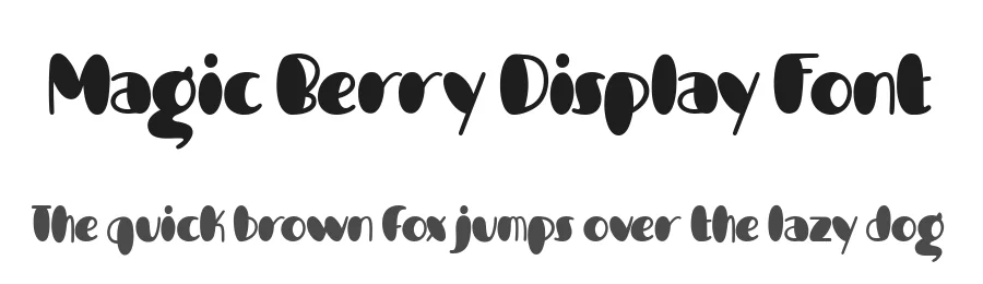 Magic Berry Display Font by Dantype — Decorative Font