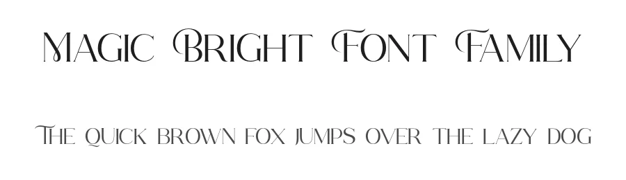 Magic Bright Font Family by Letterflow Studio — Script Handwritten Font
