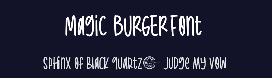 Magic Burger Font by RaisProject — Display Font — thumbnail 2