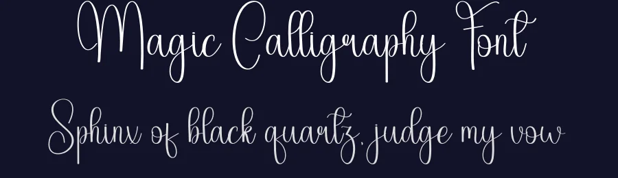 Magic Calligraphy Font by andikastudio — Script Handwritten Font — thumbnail 2