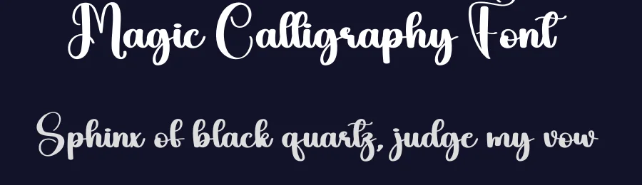 Magic Calligraphy Font by andikastudio — Script Handwritten Font — thumbnail 2