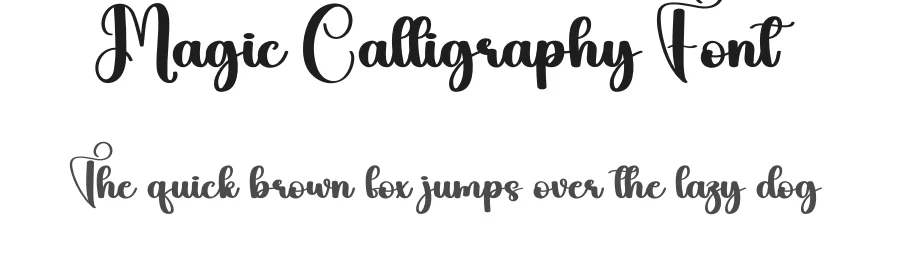 Magic Calligraphy Font by andikastudio — Script Handwritten Font