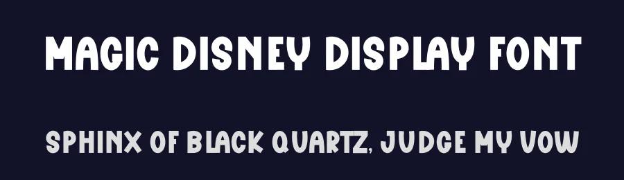 Magic Disney Display Font by inermediaSTUDIO — Display Font — thumbnail 2