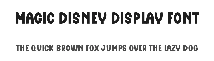 Magic Disney Display Font by inermediaSTUDIO — Display Font