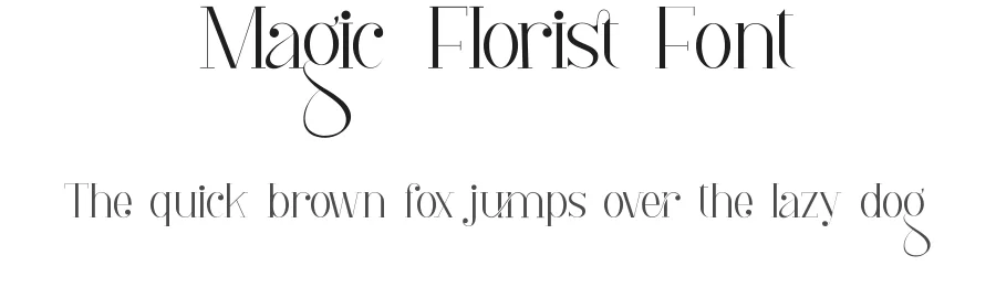 Magic Florist Font by edricstudio — Serif Font