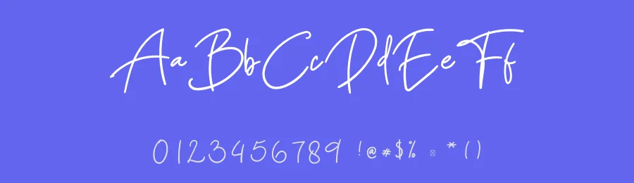 Magic Glass – Handwritten Font by ReyreyBlue — Script Handwritten Font — thumbnail 3