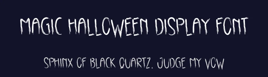 Magic Halloween Display Font by andikastudio — Display Font — thumbnail 2