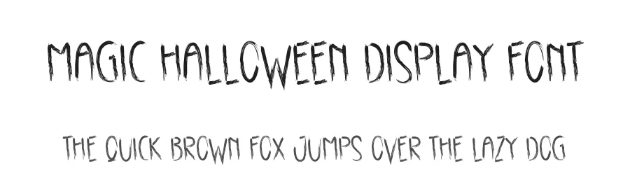 Magic Halloween Display Font by andikastudio — Display Font