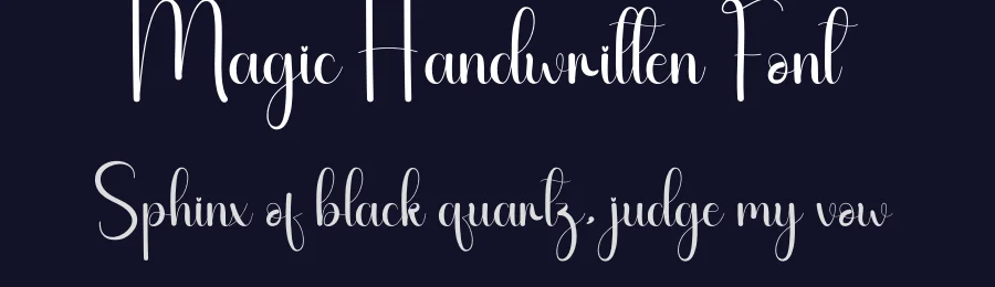 Magic Handwritten Font by andikastudio — Script Handwritten Font — thumbnail 2