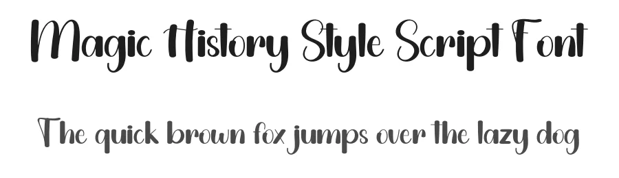 Magic History Style Script Font by inermediaSTUDIO — Script Handwritten Font