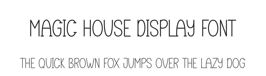 Magic House Display Font by andikastudio — Display Font
