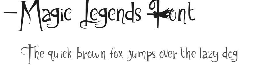 Magic Legends Font by nihstudio — Display Font