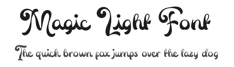 Magic Light Font by edricstudio — Script Handwritten Font