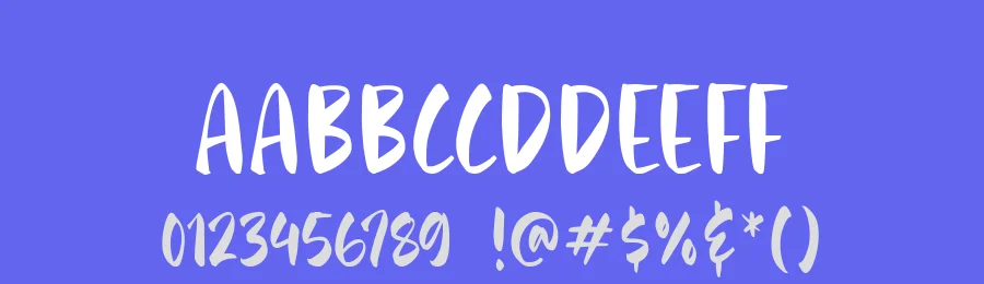 Magic Painted Font by Timur type — Script Handwritten Font — thumbnail 3