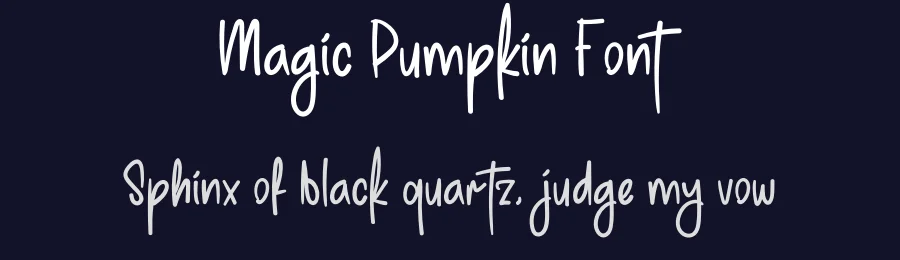 Magic Pumpkin Font by levincreative — Script Handwritten Font — thumbnail 2