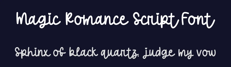 Magic Romance Script Font by MasyafiStudio — Script Handwritten Font — thumbnail 2