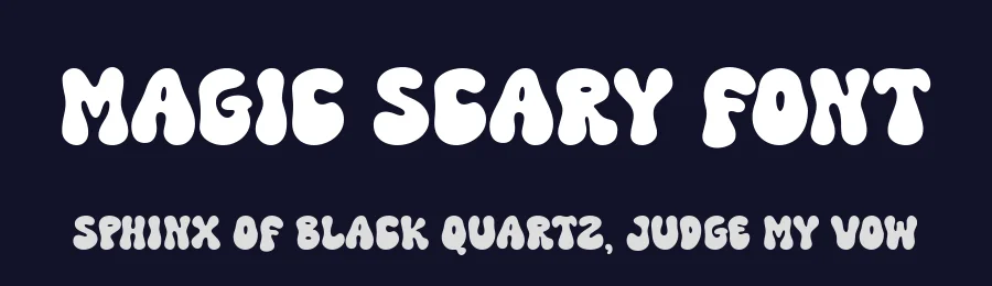 Magic Scary Font by Dreamink Studio — Decorative Font — thumbnail 2