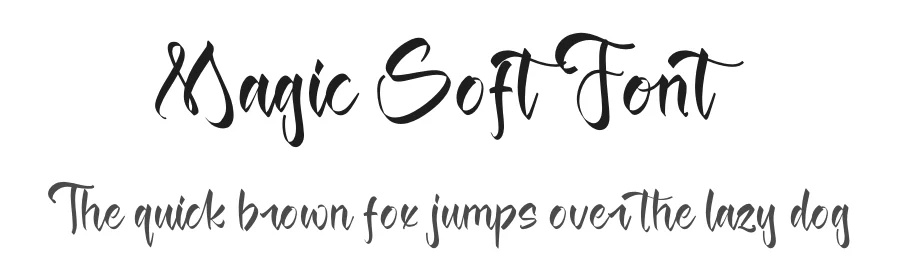 Magic Soft Font by stylishtype.co — Script Handwritten Font