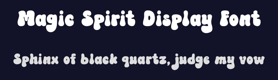 Magic Spirit Display Font by Siapgraph — Display Font — thumbnail 2