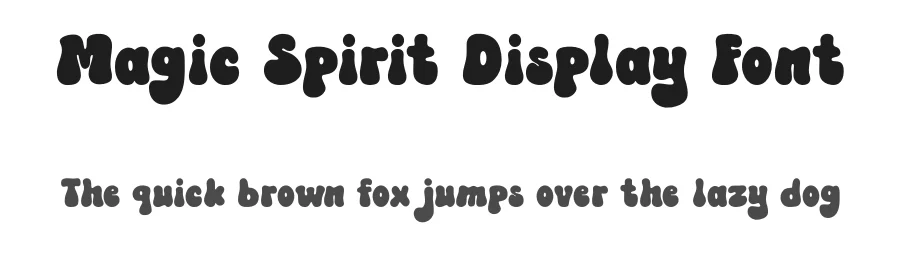 Magic Spirit Display Font by Siapgraph — Display Font