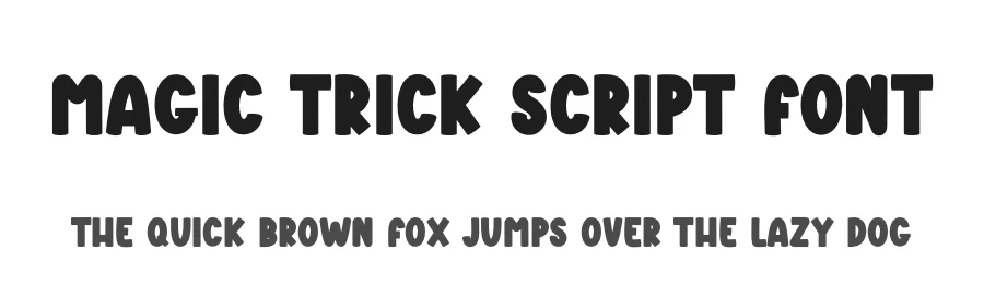 Magic Trick Script Font by creativeletter — Display Font