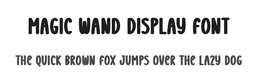 Magic Wand Display Font by creativeletter — Display Font