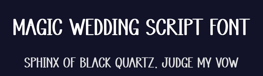 Magic Wedding Script Font by andikastudio — Display Font — thumbnail 2