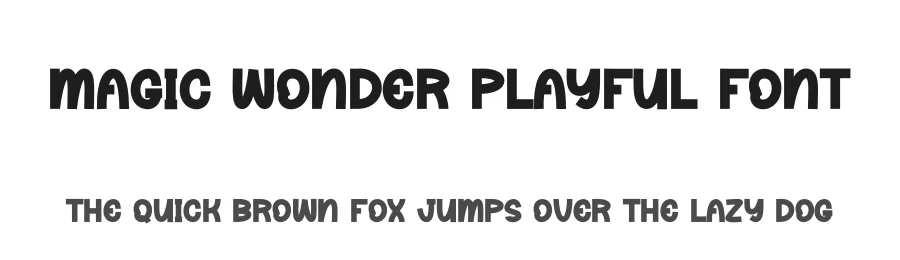Magic Wonder Playful Font by andikastudio — Display Font