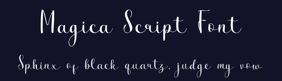Magica Script Font by Essentials Studio — Script Handwritten Font — thumbnail 2