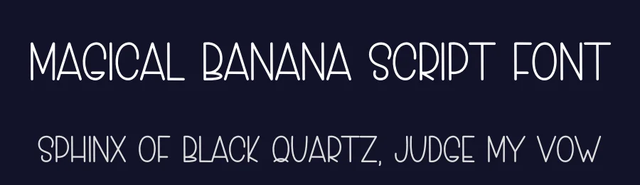 Magical Banana Script Font by freshtypeink — Display Font — thumbnail 2