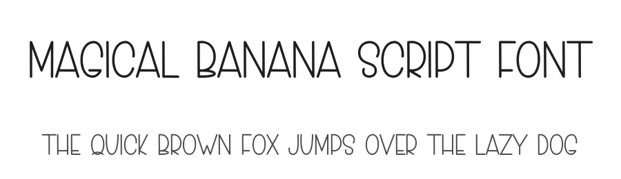 Magical Banana Script Font by freshtypeink — Display Font