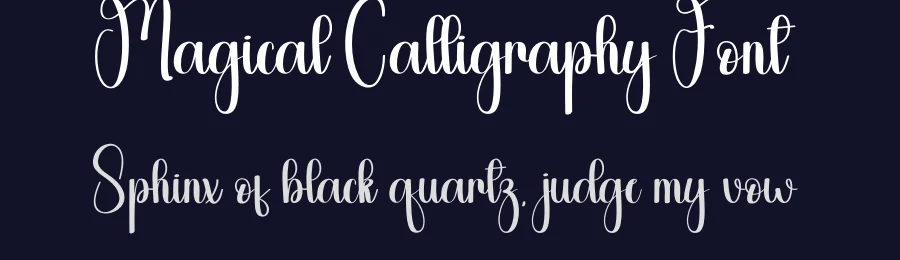 Magical Calligraphy Font by andikastudio — Script Handwritten Font — thumbnail 2