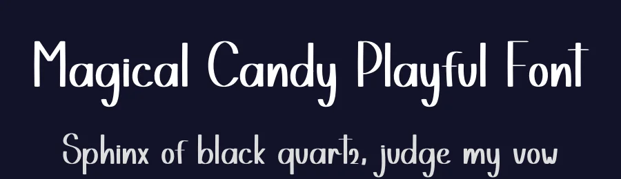 Magical Candy Playful Font by freshtypeink — Display Font — thumbnail 2