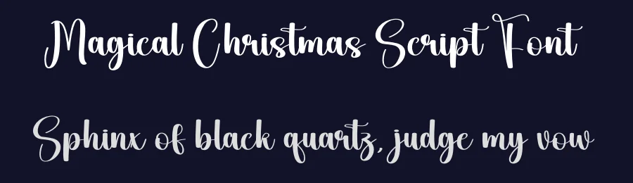 Magical Christmas Script Font by andikastudio — Script Handwritten Font — thumbnail 2