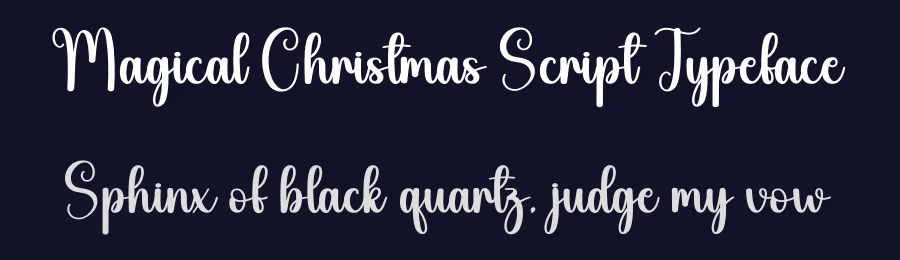 Magical Christmas Script Typeface by andikastudio — Script Handwritten Font — thumbnail 2