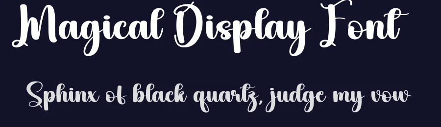 Magical Display Font by andikastudio — Script Handwritten Font — thumbnail 2