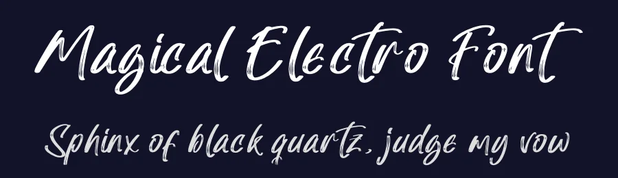 Magical Electro Font by letterenastudios — Script Handwritten Font — thumbnail 2