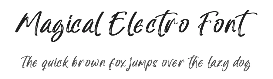 Magical Electro Font by letterenastudios — Script Handwritten Font