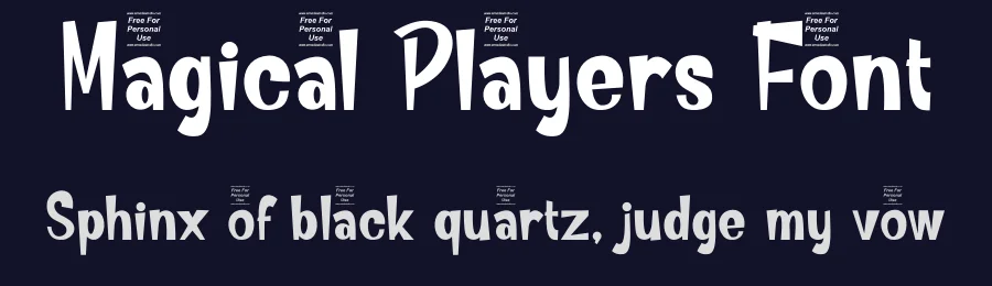 Magical Players Font by ErmediaStudio — Display Font — thumbnail 2