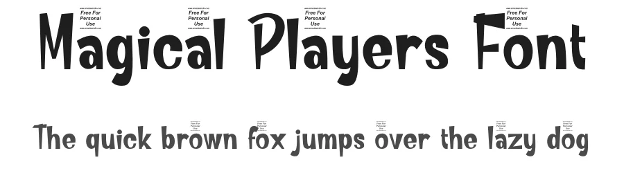 Magical Players Font by ErmediaStudio — Display Font