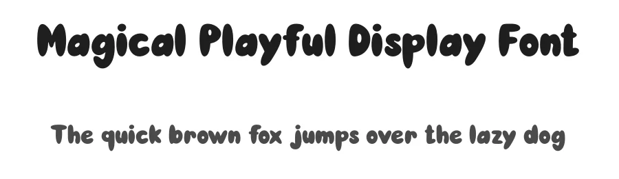 Magical Playful Display Font by Siapgraph — Display Font