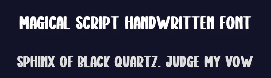 Magical Script Handwritten Font by inermediaSTUDIO — Display Font — thumbnail 2